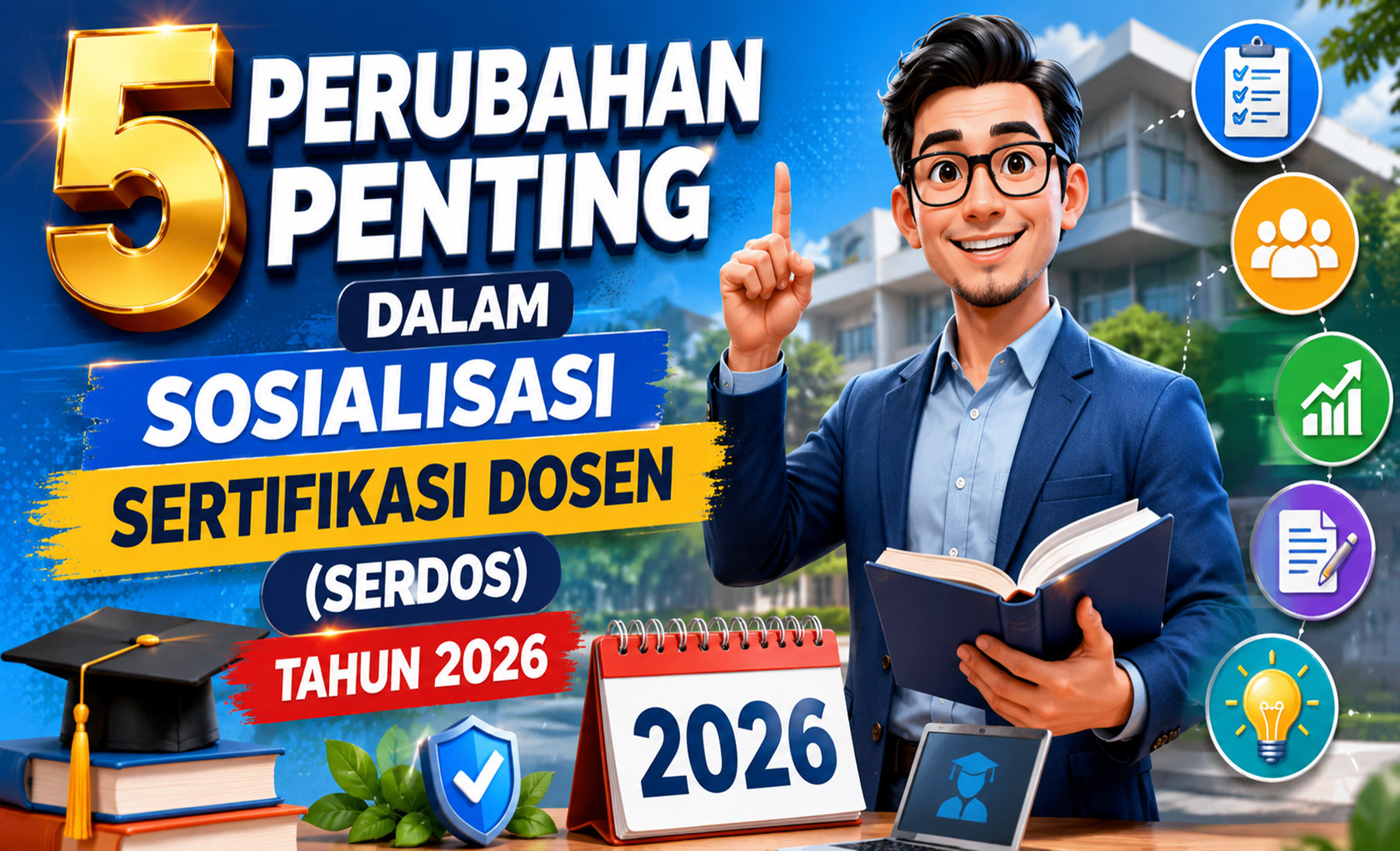 5 Perubahan Penting dalam Sosialisasi Sertifikasi Dosen Tahun 2026