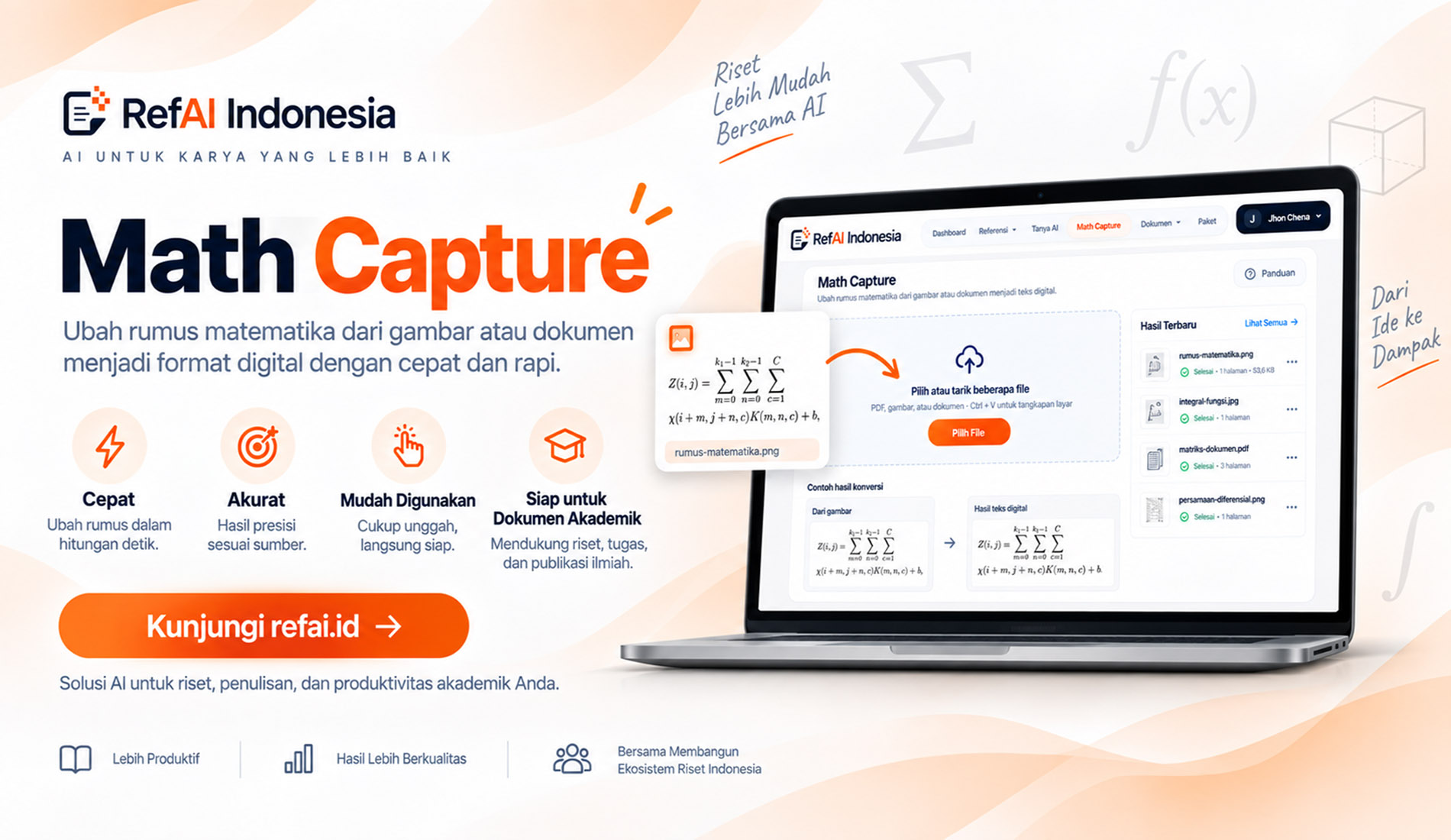 Ubah Rumus Gambar dan PDF ke Equation atau LaTeX